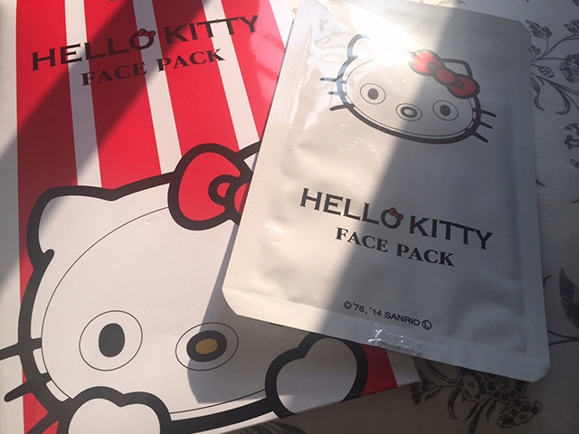 Hello Kitty sheet masks